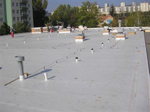 Rekonstrukce a izolace střechy OD ALBERT brno