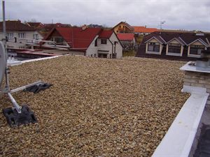 Střecha rodinného domu Střítež - hydroizolace