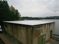 Oprava i hydroizolace ploché střechy loděnice na Brněnské přehradě