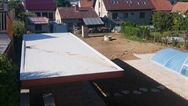 Izolace střechy zahradního přístřešku Moravské Budějovice