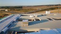Zateplení střechy průmyslové haly Litobal Lažínky