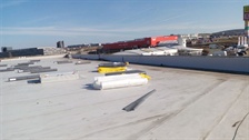 Oprava a výměna izolace ploché střechy obchodního centra