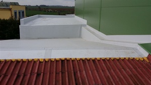 Hydroizolace a zateplení ploché střechy  Šebkovice
