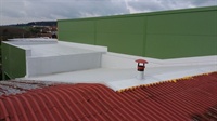 Hydroizolace a zateplení ploché střechy  Šebkovice