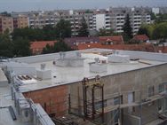 Izolace a zateplení ploché střechy bytového domu Brno Slatina